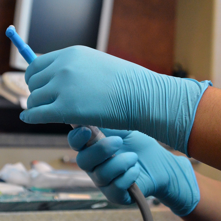 AMMEX APFN Series Nitrile Gloves Medical Device Image